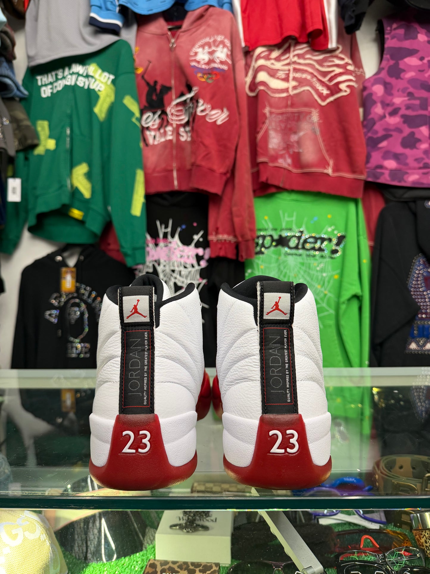 JORDAN 12 CHERRY (PRE-OWNED W/ BOX)