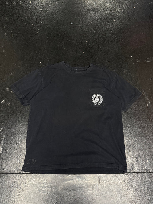 CHROME HEARTS AMERICAN FLAG DAGGER TEE (PRE-OWNED)