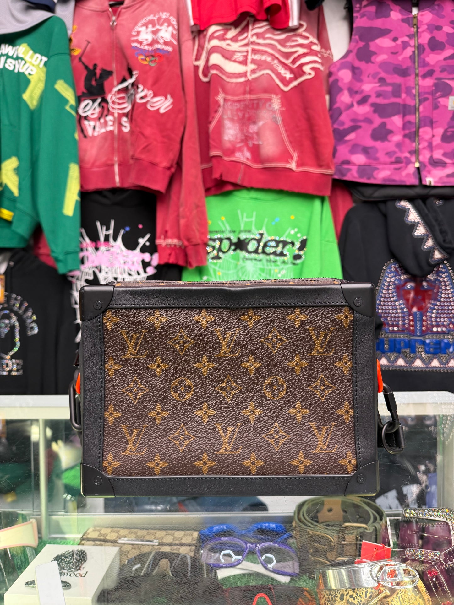 LOUIS VUITTON MONOGRAM SOLAR RAY SOFT TRUNK BAG (PRE-OWNED)