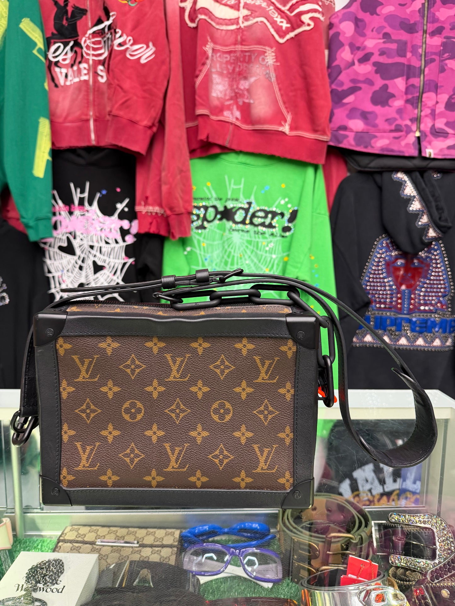LOUIS VUITTON MONOGRAM SOLAR RAY SOFT TRUNK BAG (PRE-OWNED)