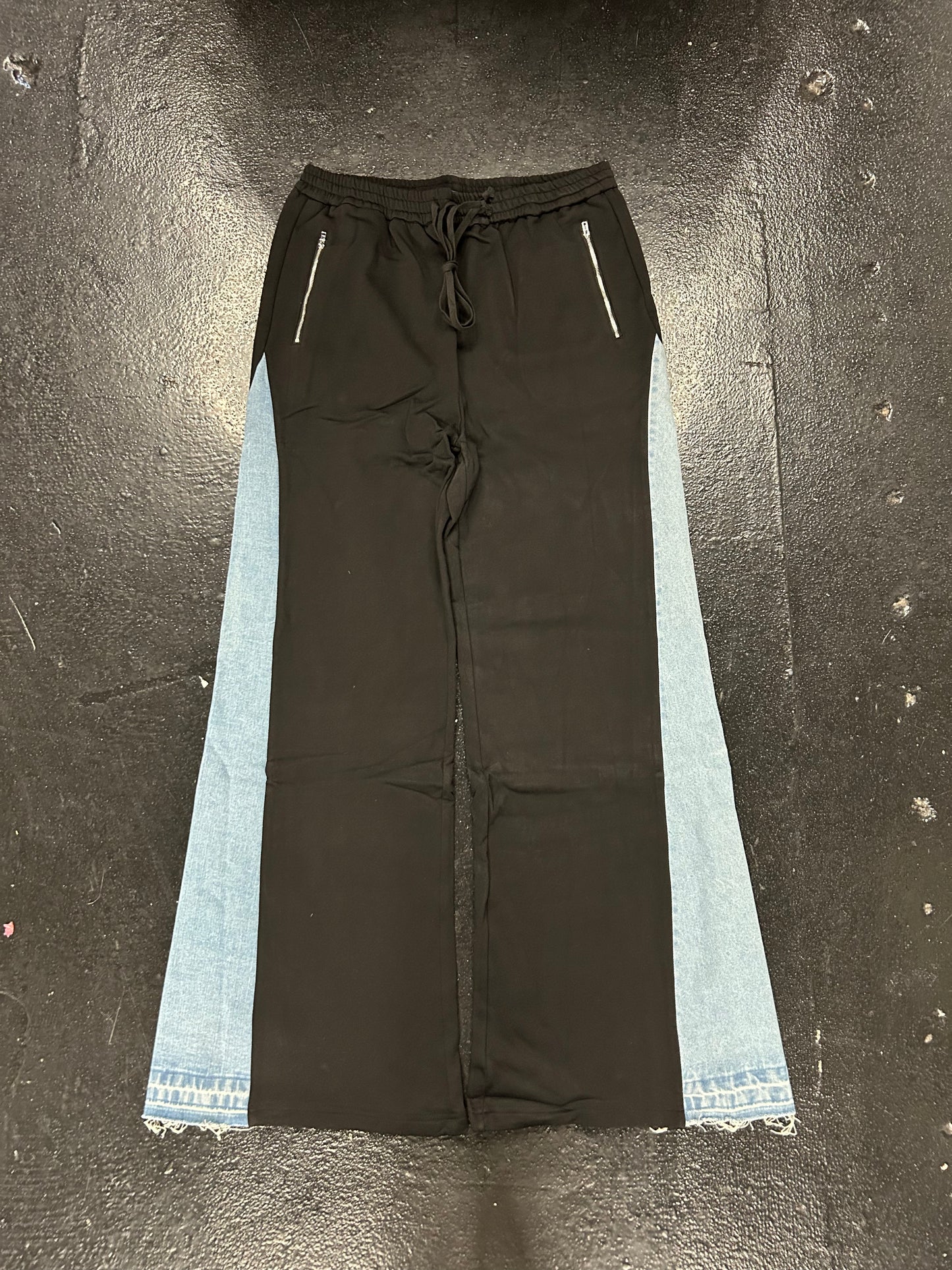 BOTTEGA DESIRES SWEAT JEAN FLARE PANTS (BRAND NEW)