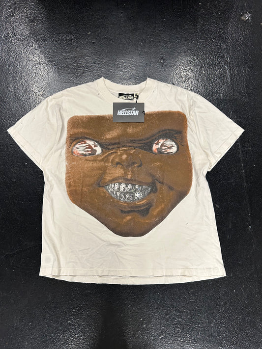 HELLSTAR HALLOWEEN GRILLS WHITE TEE (BRAND NEW)