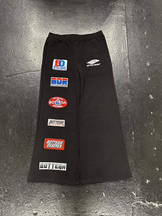 BOTTEGA DESIRES PATCH WORK SWEAT PANTS (BRAND NEW)