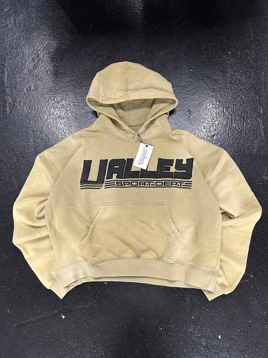 VALE VALLEY SPORTS GREEN FADED HOODIE (BRAND NEW)
