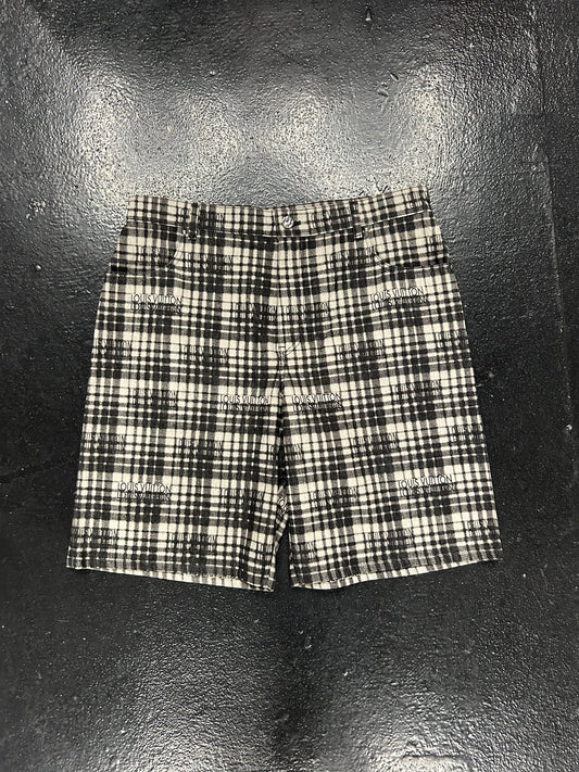 LOUIS VUITTON MONOGRAM SHORTS (PRE OWNED) (SIZE 36)