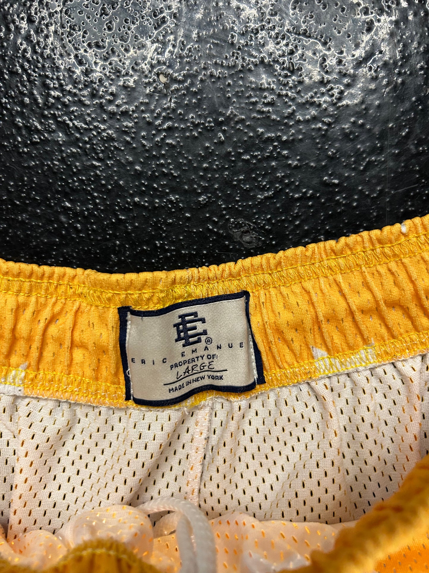 ERIC EMANUEL YELLOW FLAME SHORTS (BRAND NEW)