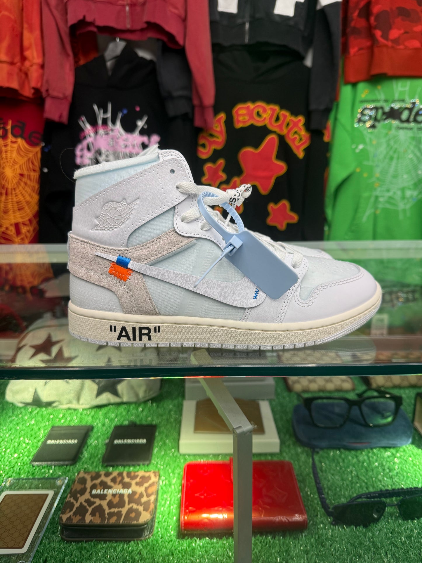 JORDAN 1 RETRO HIGH VIRGIL ABLOH ARCHIVE ALASKA (PRE-OWNED W/ BOX)