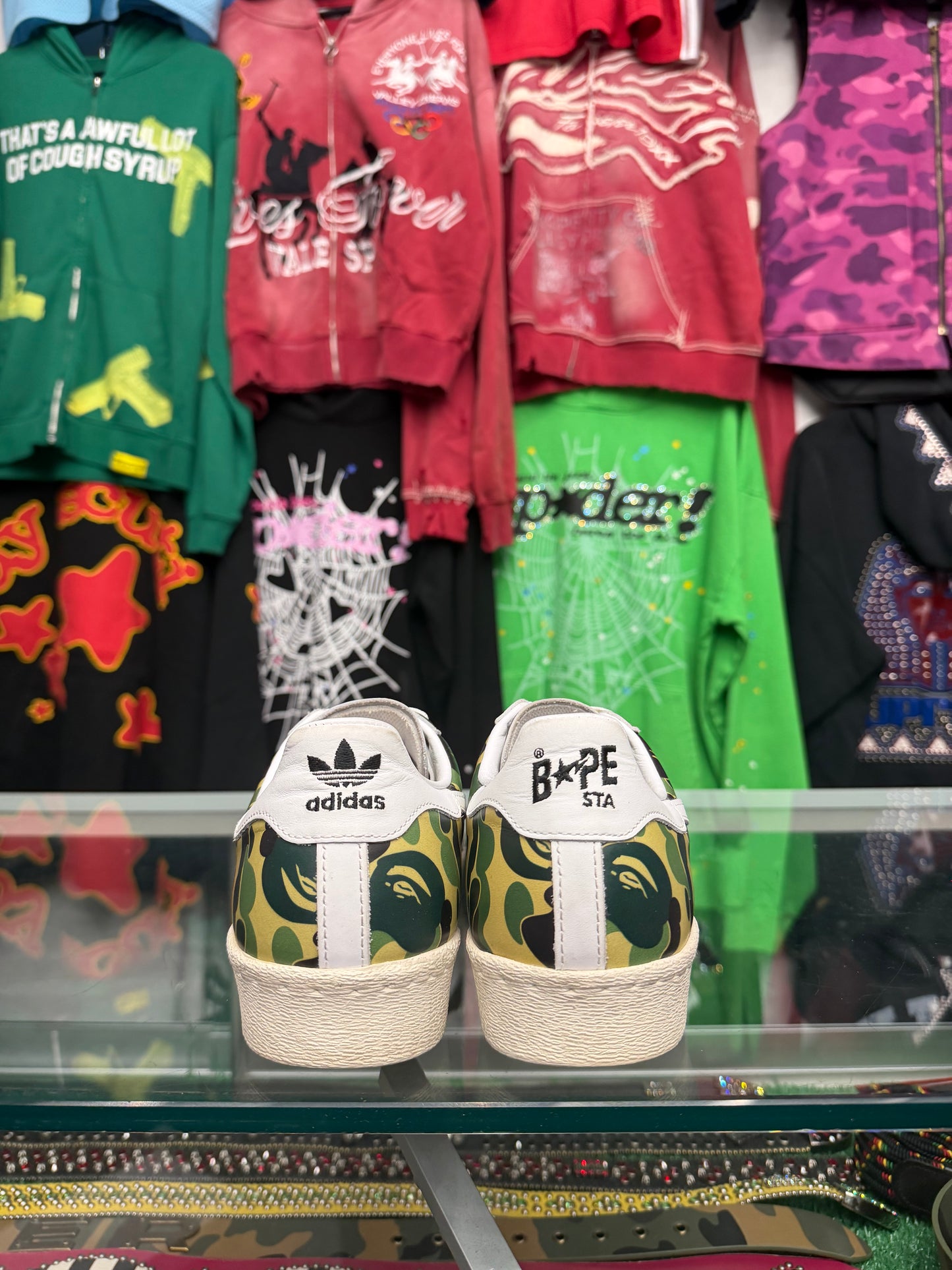 BAPE ADIDAS SUPERSTAR ABC CAMO (PRE-OWNED W/ BOX)