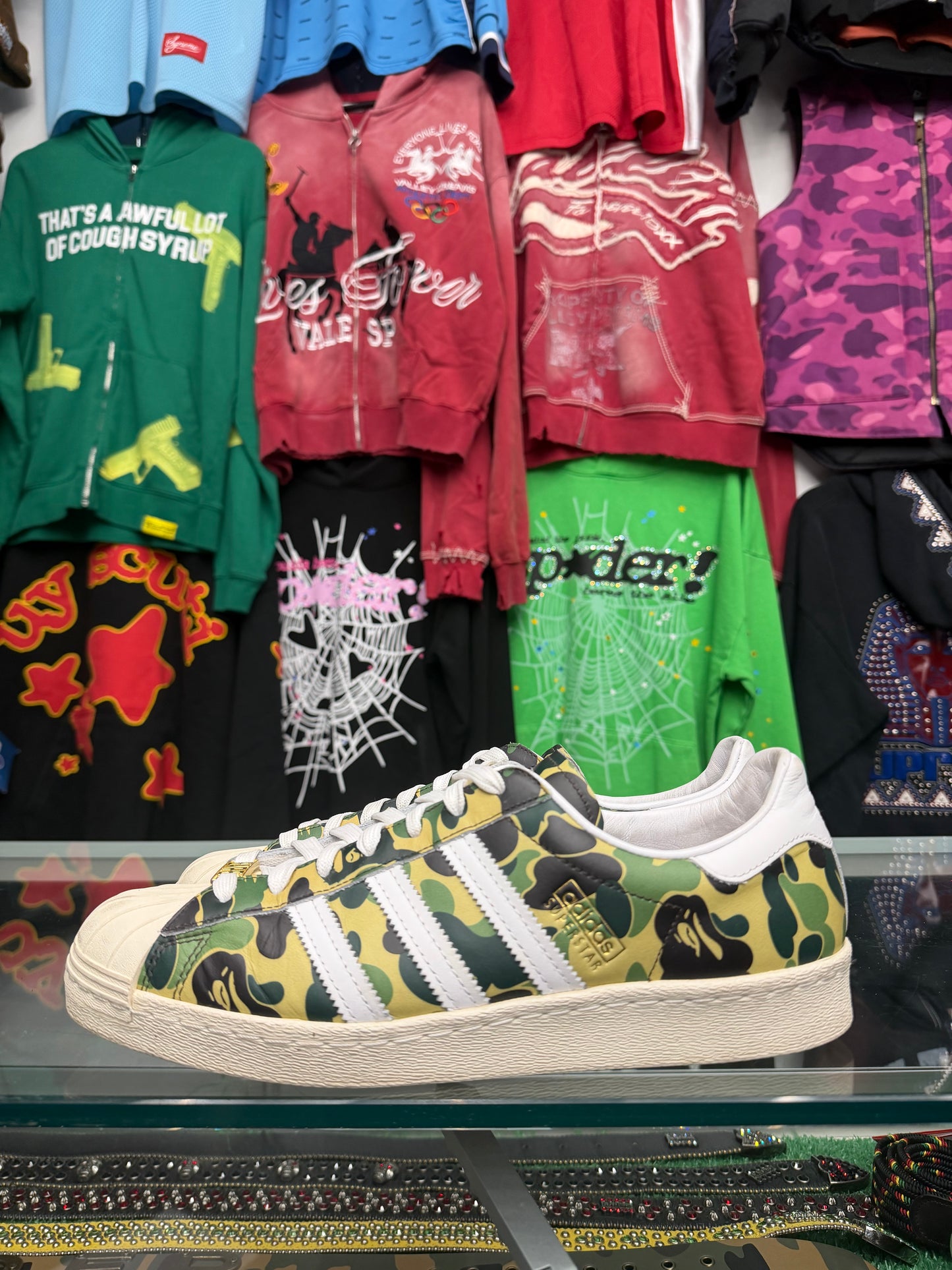 BAPE ADIDAS SUPERSTAR ABC CAMO (PRE-OWNED W/ BOX)