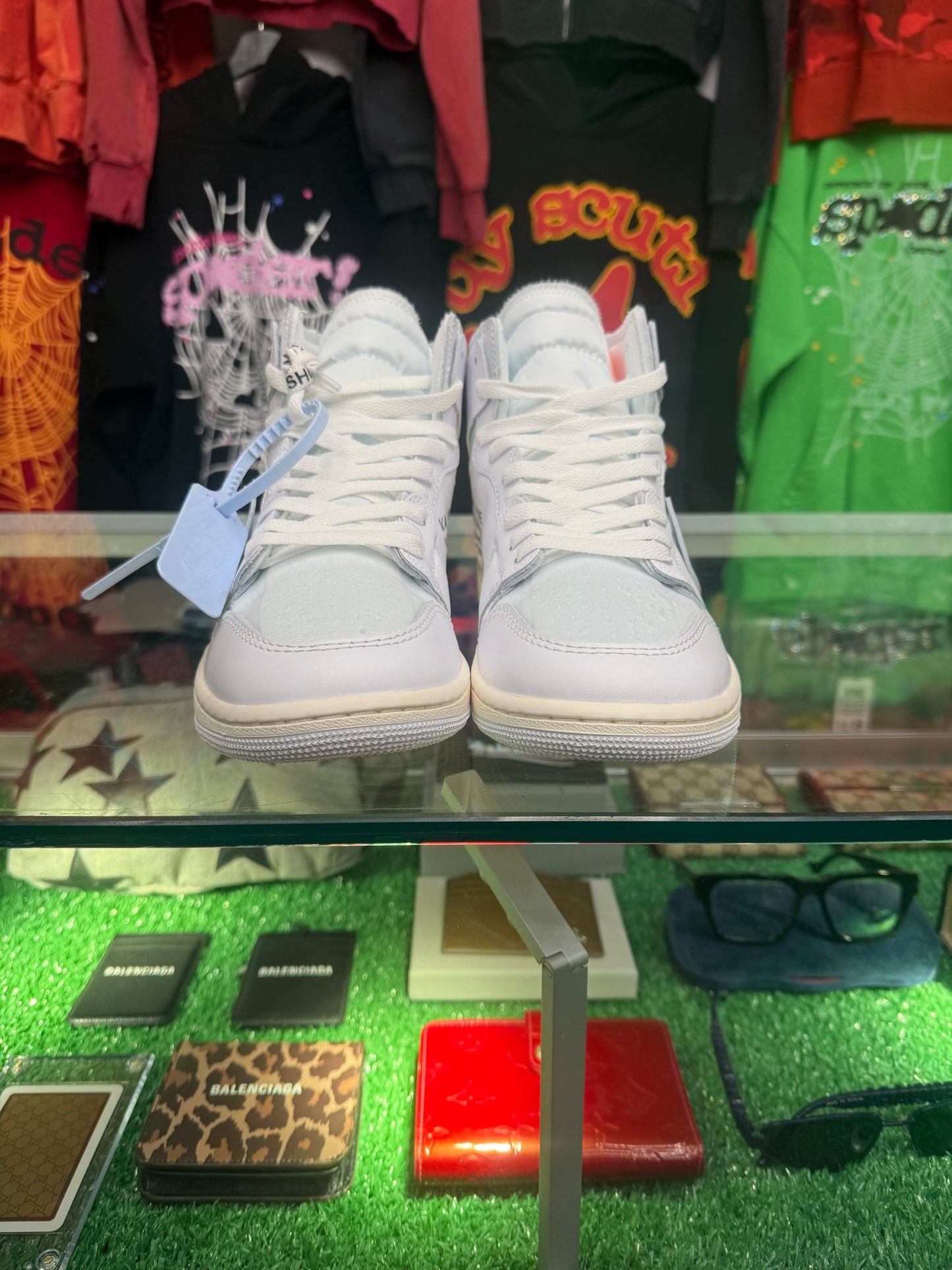 JORDAN 1 RETRO HIGH VIRGIL ABLOH ARCHIVE ALASKA (PRE-OWNED W/ BOX)
