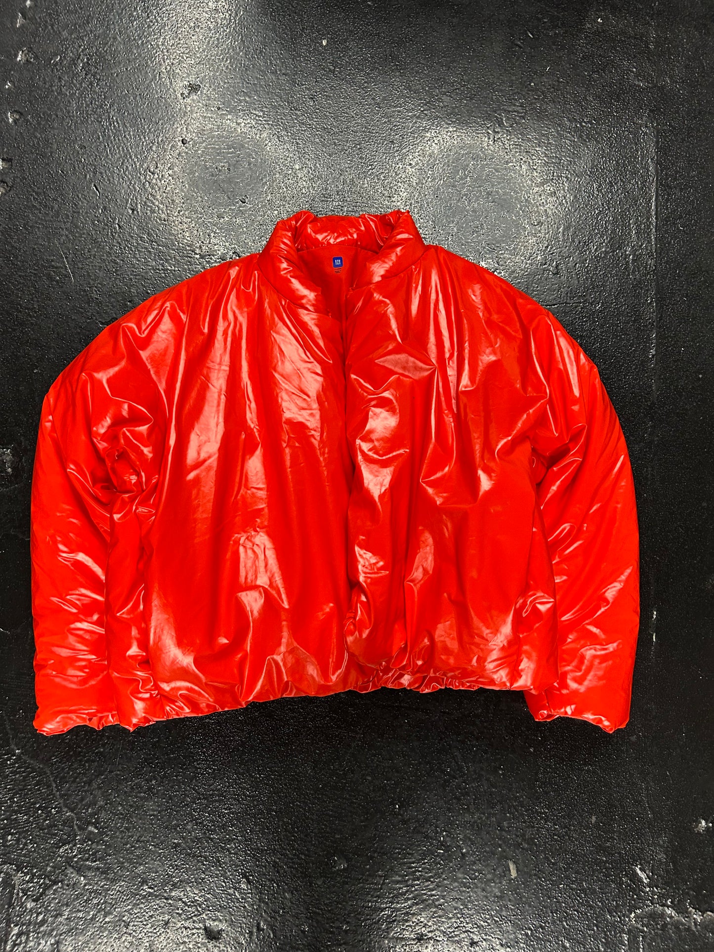 YEEZY X GAP RED PUFFER JACKET (PRE OWNED)