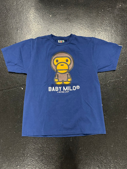 BAPE BABY MILO BLUE TEE (PRE-OWNED)