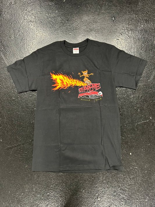 SUPREME X THRASHER BACK TAIL TEE (BRAND NEW)