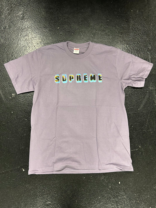 SUPREME STENCIL TEE DUSTY OLIVE (BRAND NEW)