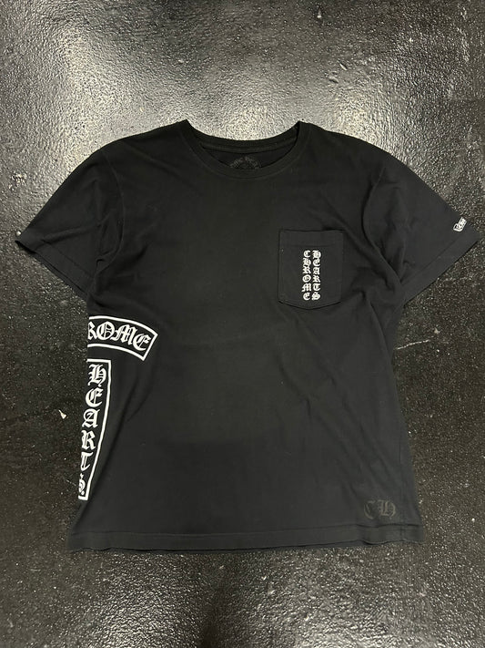 CHROME HEARTS TBAR BLACK TEE (PRE-OWNED)