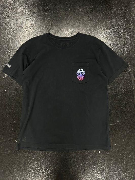 CHROME HEARTS BLACK POCKET TEE (PRE-OWNED)