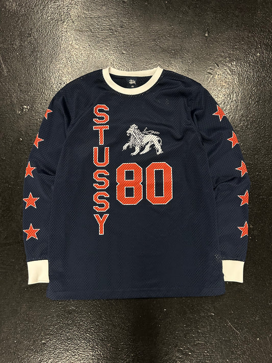 STUSSY MESH LONGSLEEVE JERSEY (PRE OWNED)