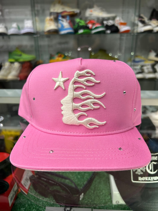 HELLSTAR PINK BEDAZZLED HAT (BRAND NEW)