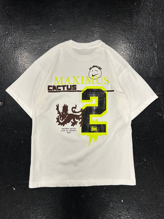 CACTUS JACK X NIKE SOCCER WHITE TEE (BRAND NEW)