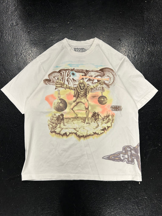 UTOPIA TRAVIS SCOTT SKELETON TOUR WHITE TEE (BRAND NEW)