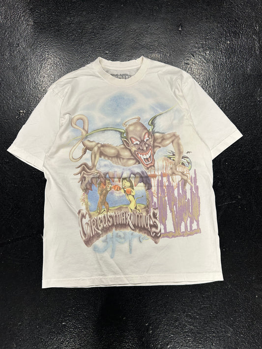UTOPIA TRAVIS SCOTT TOUR CIRCUS MAXIMUS WHITE TEE (BRAND NEW)