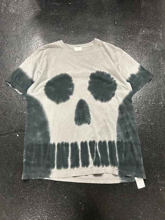NUMBER NINE TYEDYE SKULL TEE (PRE OWNED)