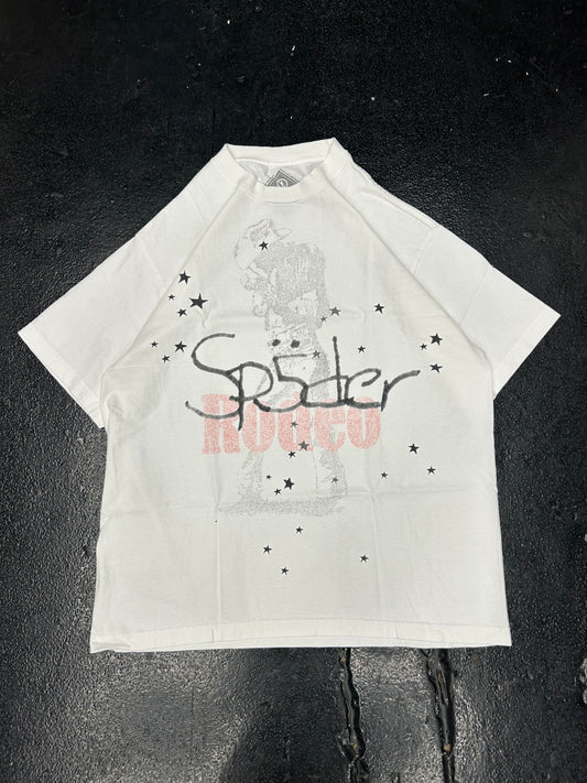 SP5DER X RODEO WHITE TEE (BRAND NEW)