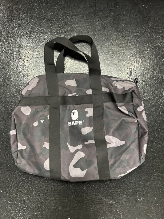BAPE BATHING APE BLACK CAMO SMALL DUFFLE BOY (BRAND NEW)