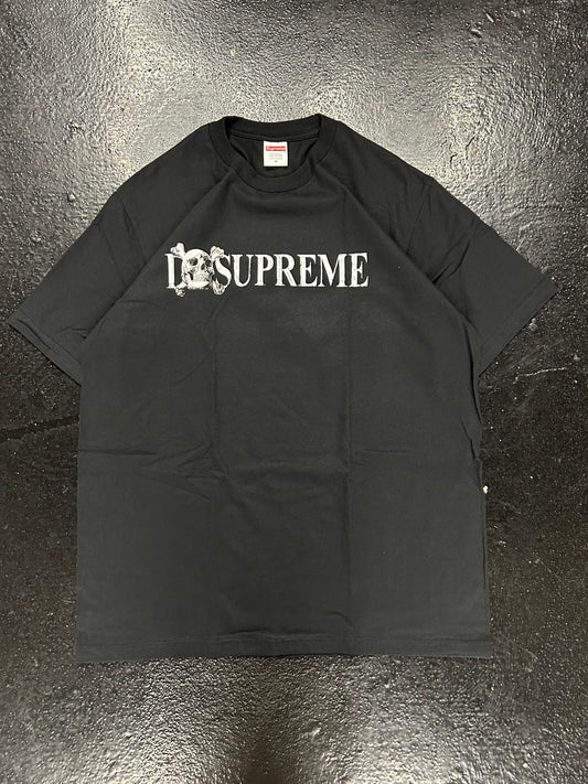 SUPREME BLACK SKULL TEE (BRAND NEW)