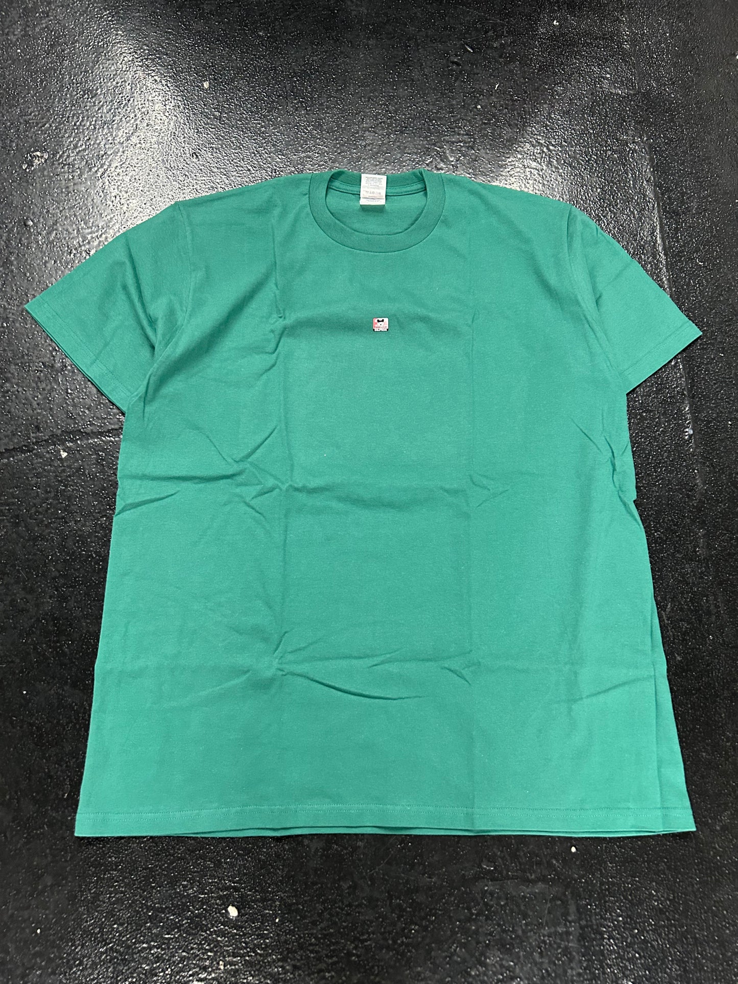 SUPREME X TAMAGOTCHI CENTER HIT GREEN TEE (BRAND NEW)