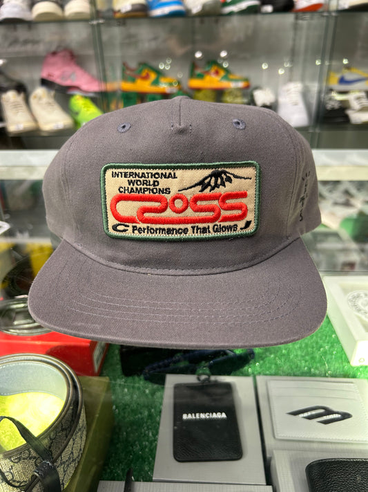 CACTUS JACK TRAILS CROSS GREY SNAPBACK HAT (BRAND NEW)
