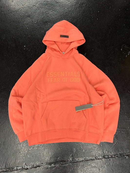 ESSENTIALS FEAR OF GOD SALMON HOODIE (BRAND NEW)