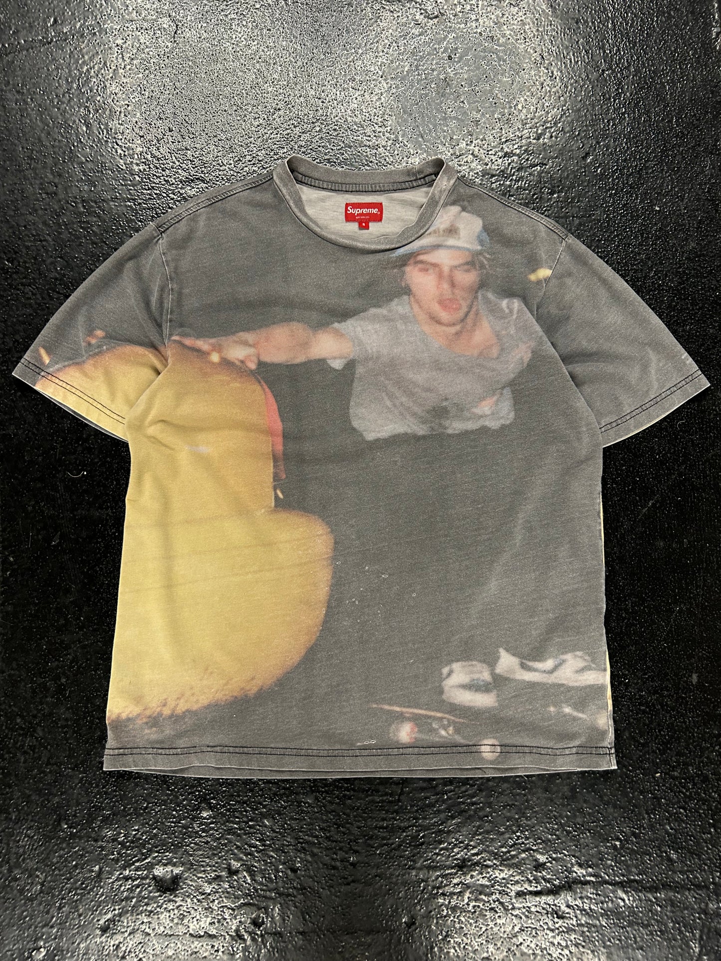 SUPREME AOP SKATER TEE (PRE OWNED)