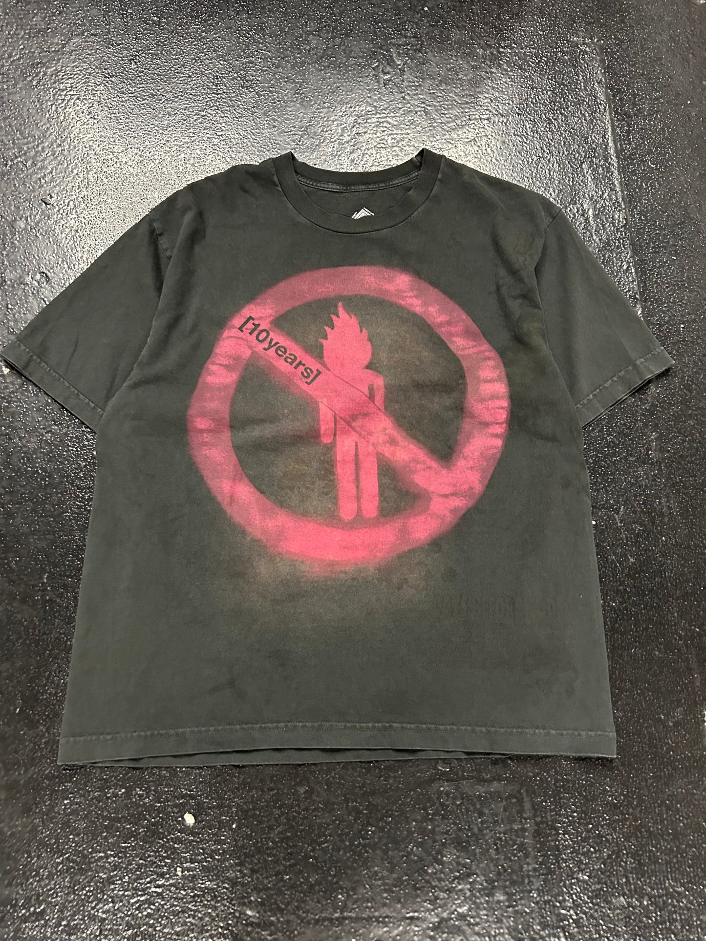 TRAVIS SCOTT DAYS BEFORE RODEO BLACK TEE (VNDS)