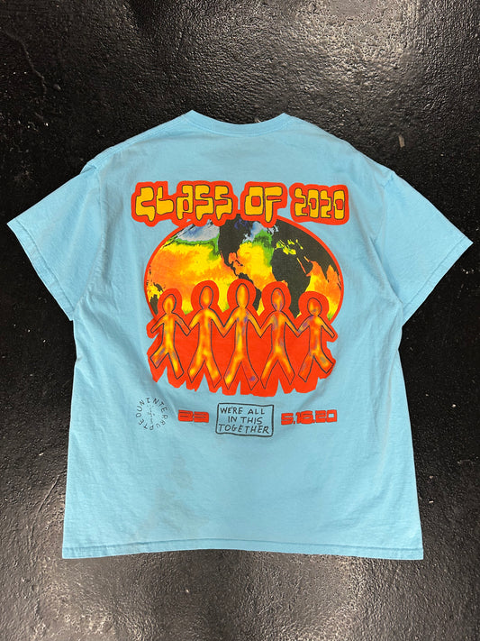 CACTUS JACK CLASS OF 2020 LIGHT BLUE TEE (BRAND NEW)