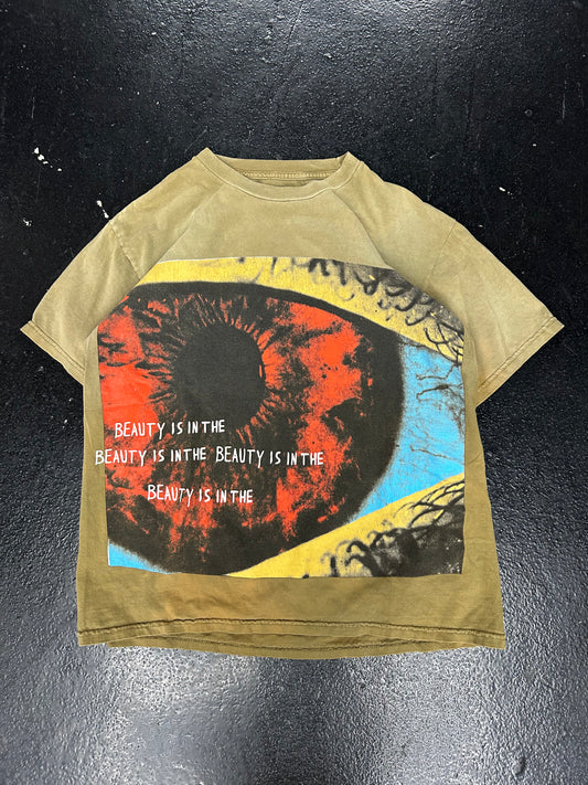 CACTUS JACK ASTROWORLD EYE BROWN TEE (PRE-OWNED)
