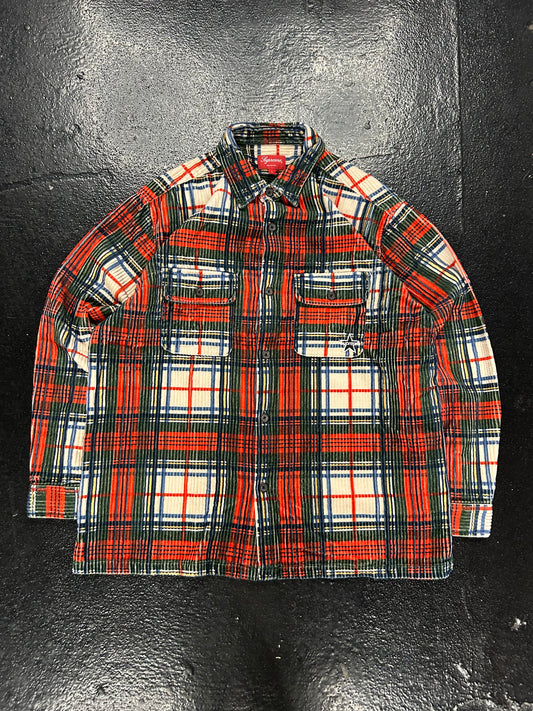 SUPREME RED PLAID FLANNEL (BRAND NEW)