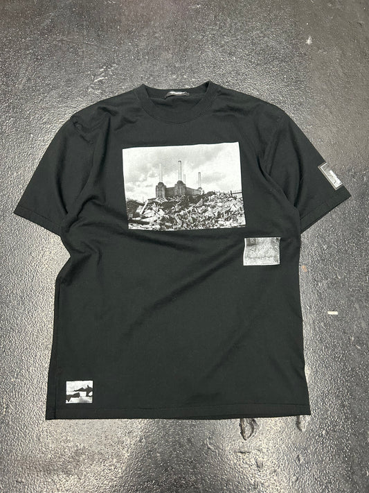 UNDERCOVER PHOTOGRAPH PRINT BLACK TEE (PRE OWNED)