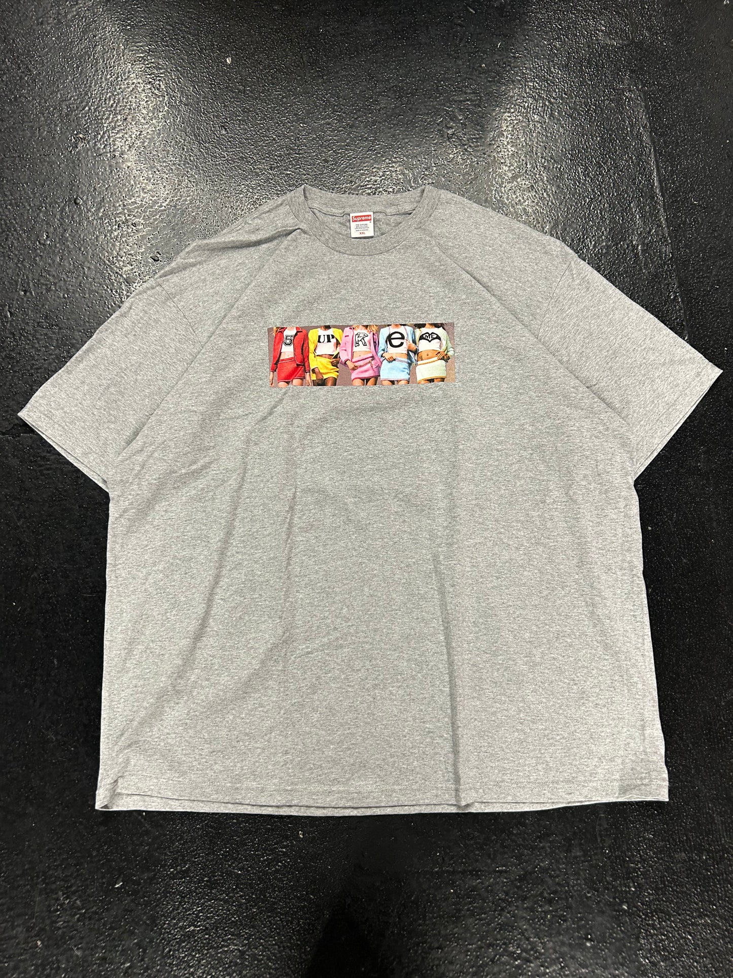 SUPREME GIRLS GREY (SW25) TEE (BRAND NEW)
