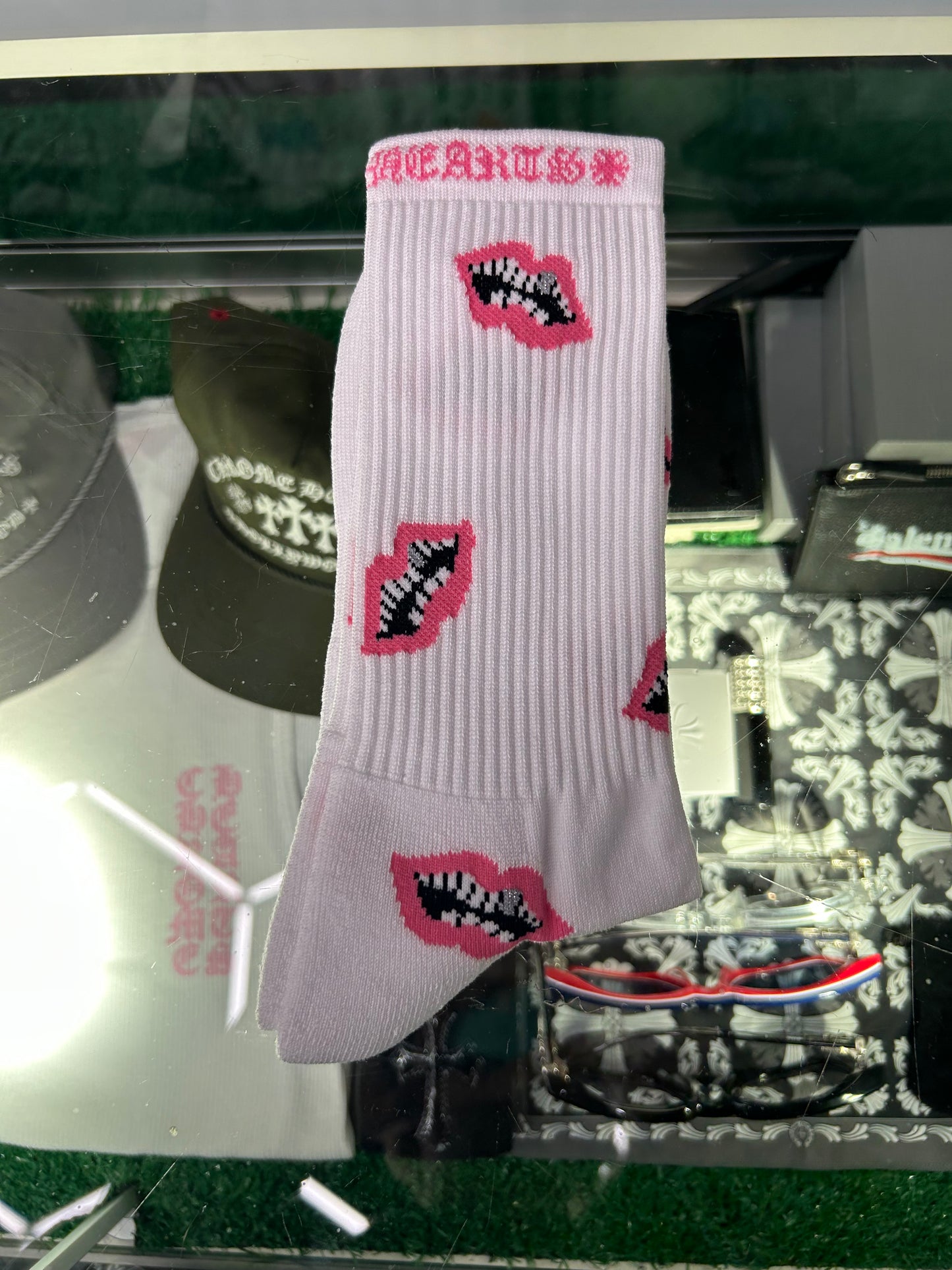 CHROME HEARTS WHITE SOCKS (BRAND NEW)