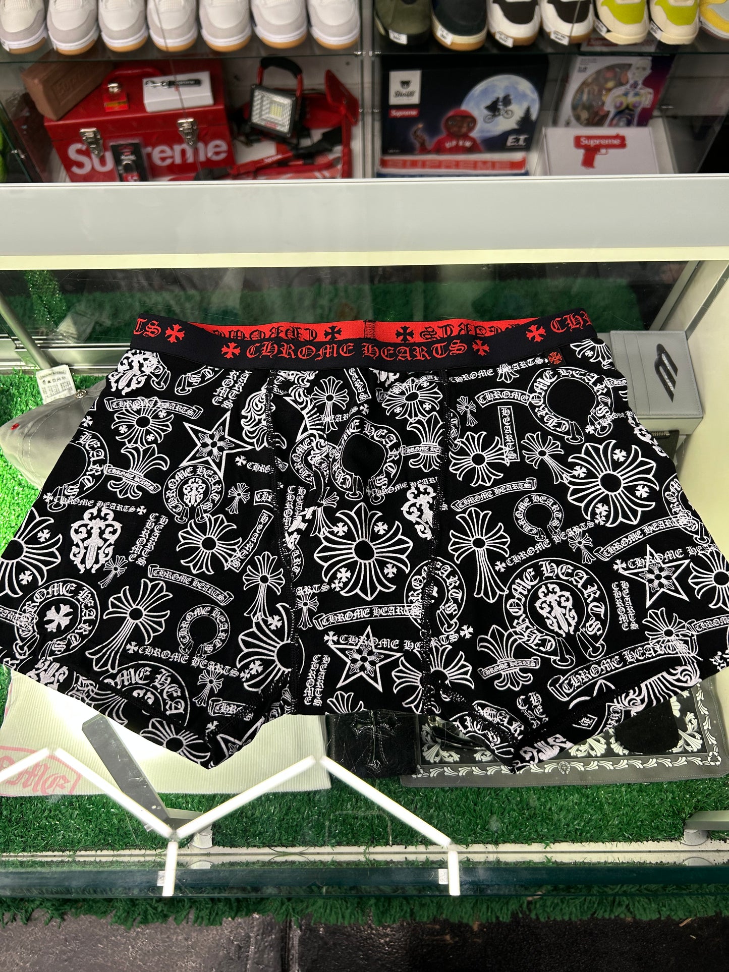 CHROME HEARTS BLACK RED  UNDERWEAR (BRAND NEW)