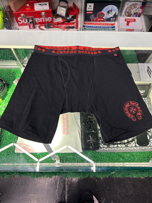 CHROME HEARTS BLACK RED  UNDERWEAR (BRAND NEW)