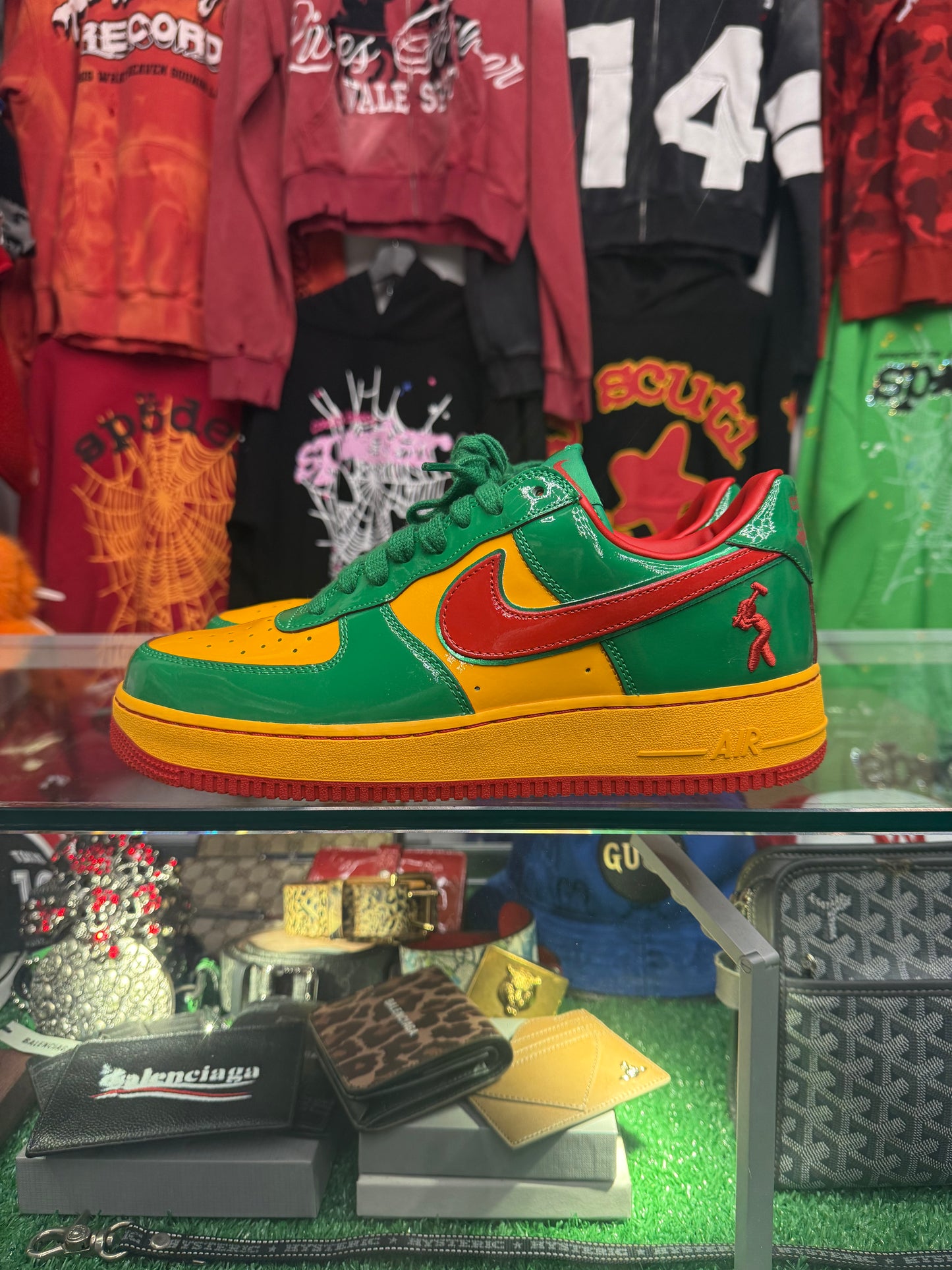 NIKE AIR FORCE 1 LIL YACHTY LOW (PRE-OWNED W/ BOX)