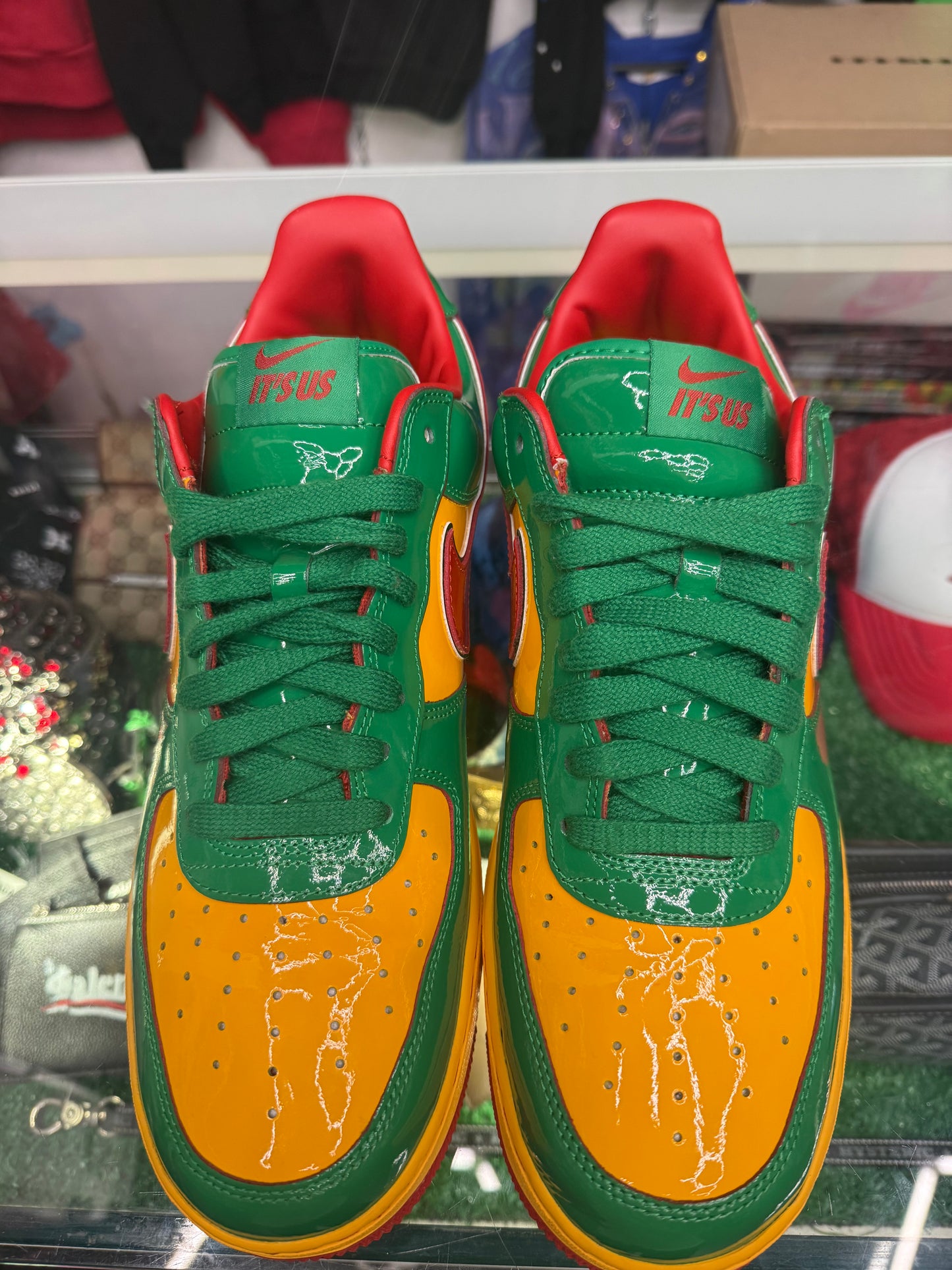 NIKE AIR FORCE 1 LIL YACHTY LOW (PRE-OWNED W/ BOX)