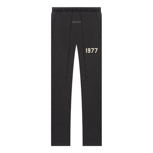 ESSENTIALS 1977 BLACK RELAXED SWEATPANTS (BRAND NEW)