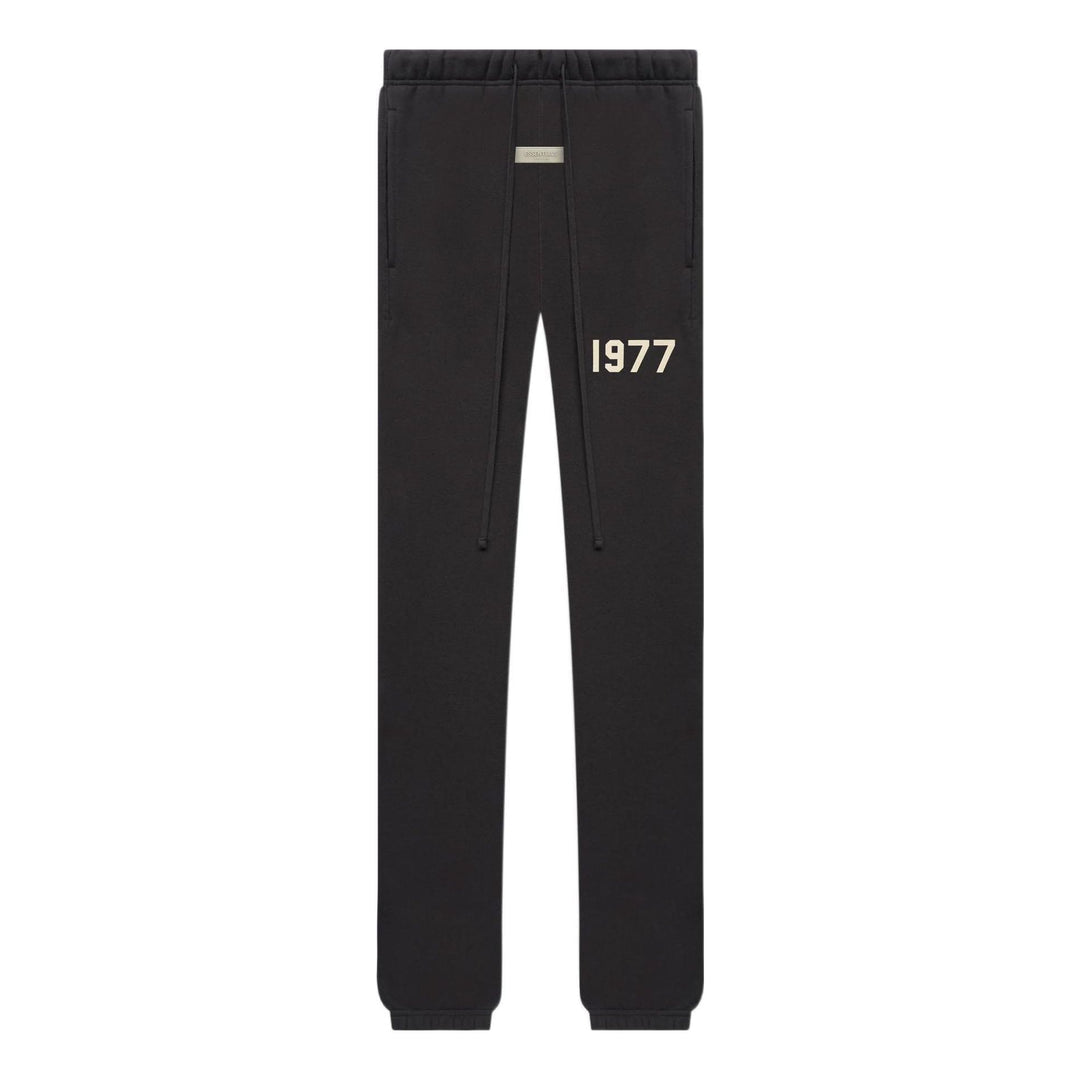 ESSENTIALS BLACK 1977 CUFFED SWEATPANTS (BRAND NEW)