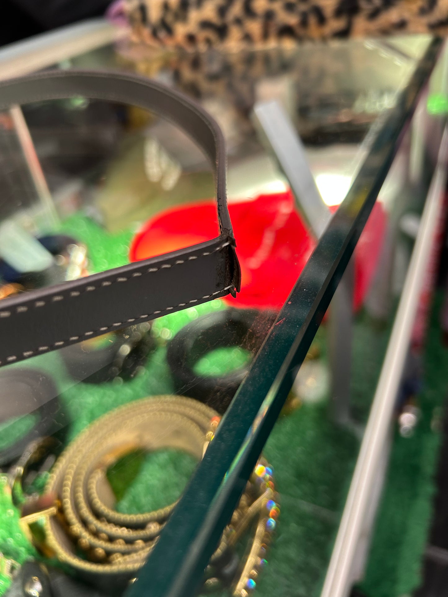 GOYARD MM BELVEDERE GREY MESSENGER BAG (PRE-OWNED)