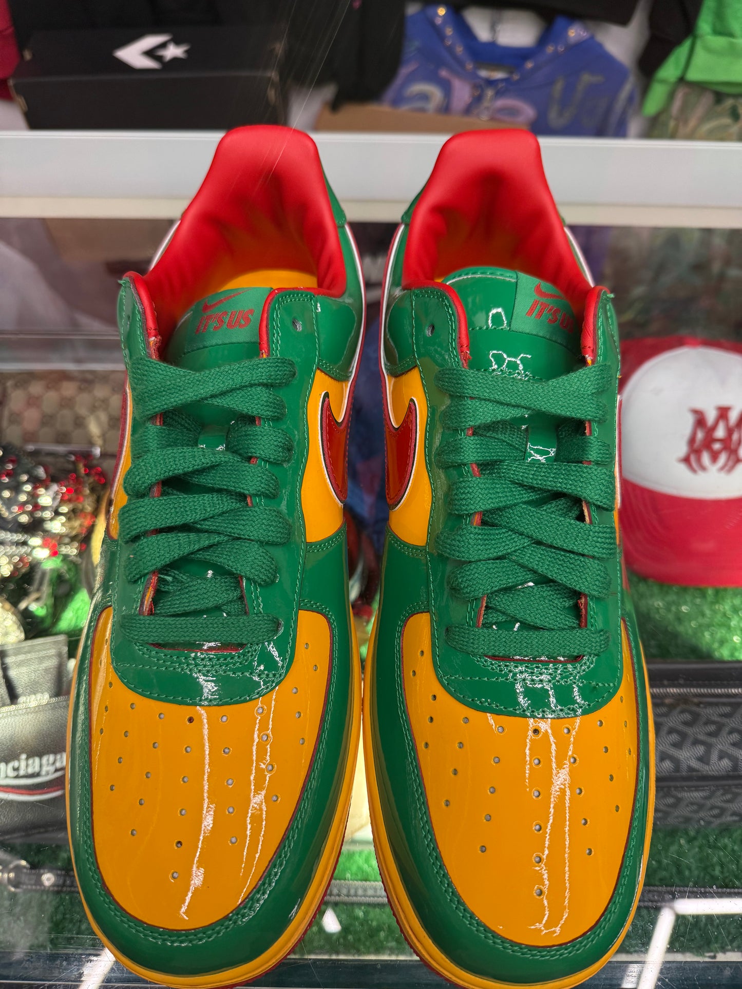 AIR FORCE 1 LIL YACHTY CONCRETE BOYS (PRE-OWNED W/ BOX)