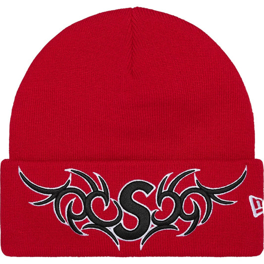 SUPREME TRIBAL RED S BEANIE (BRAND NEW)