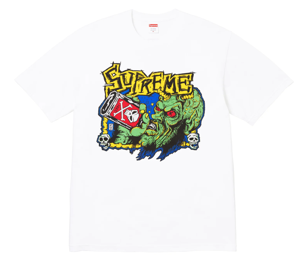 SUPREME ROB ZOMBIE WHITE TEE (BRAND NEW)